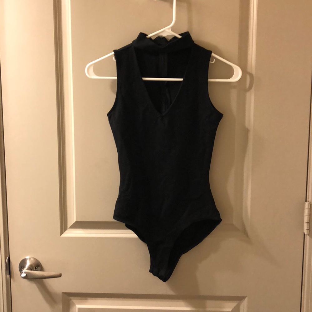 Lulus powerhouse black bodysuit